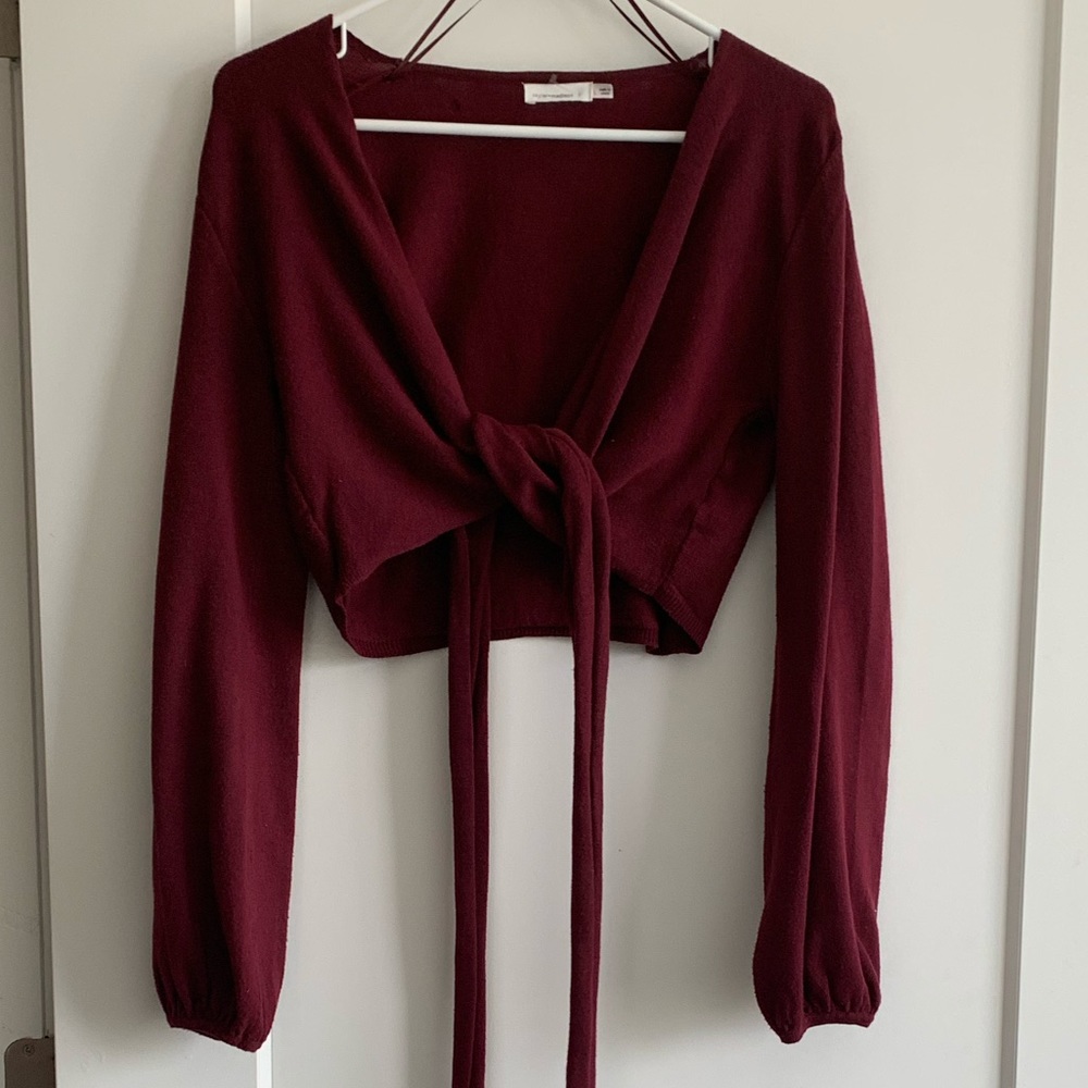 Sweater Crop Top